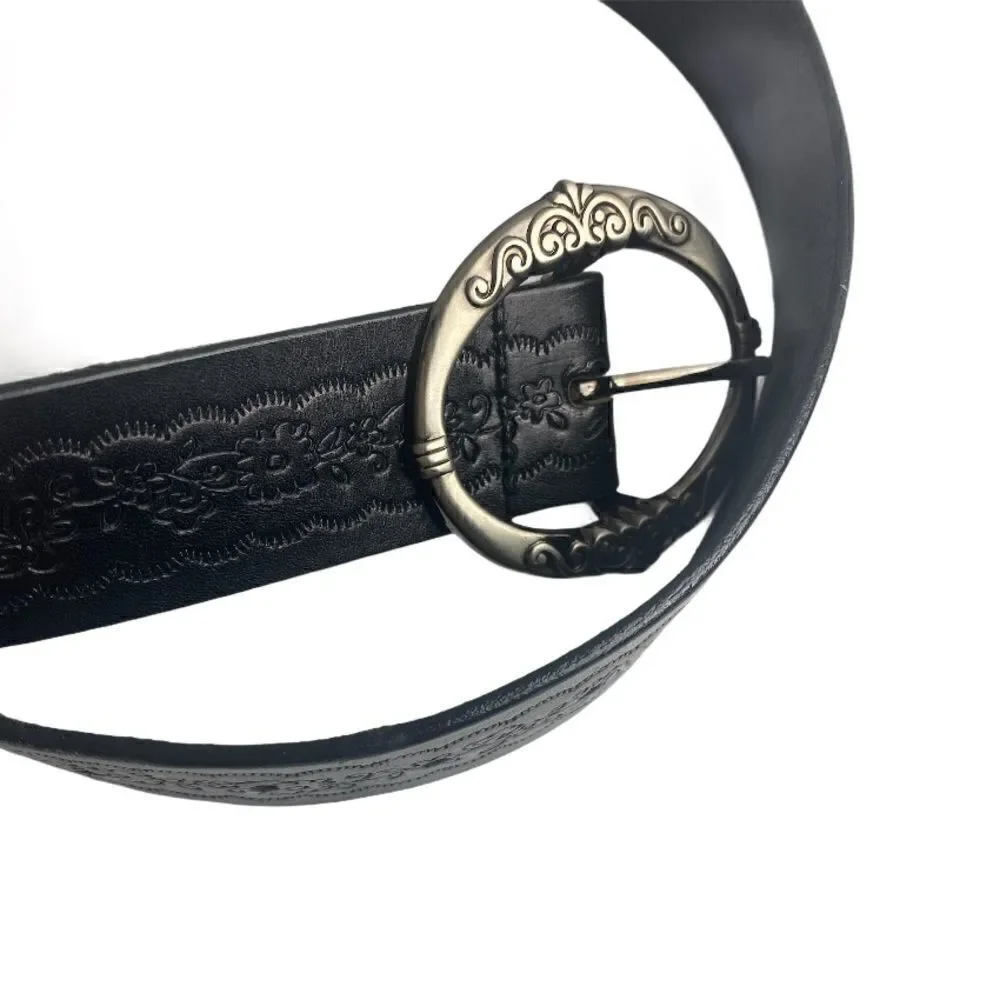‎Tristan | Geniune leather black belt